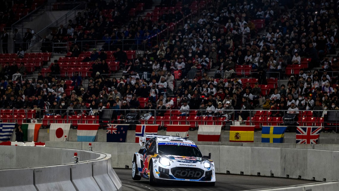 Adrien Fourmaux takes WRC Rally Japan lead