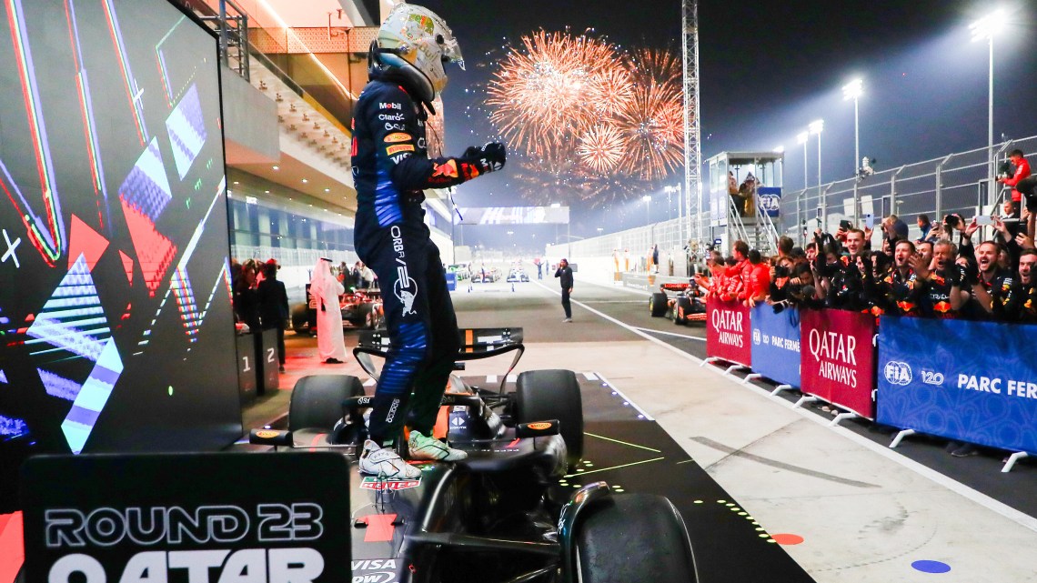 Verstappen claims victory in controlled F1 Qatar GP