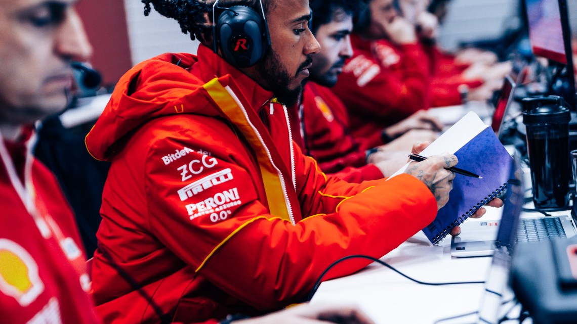 Lewis Hamilton crashes in private Barcelona test with Ferrari