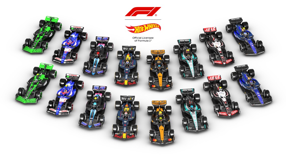 F1 reveal Hot Wheels featuring several teams to connect fans