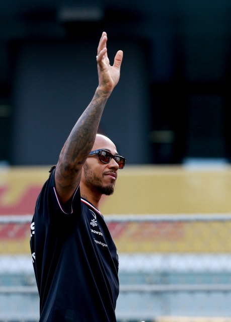 Lewis Hamilton drops stunning picture in Ferrari F1 overalls