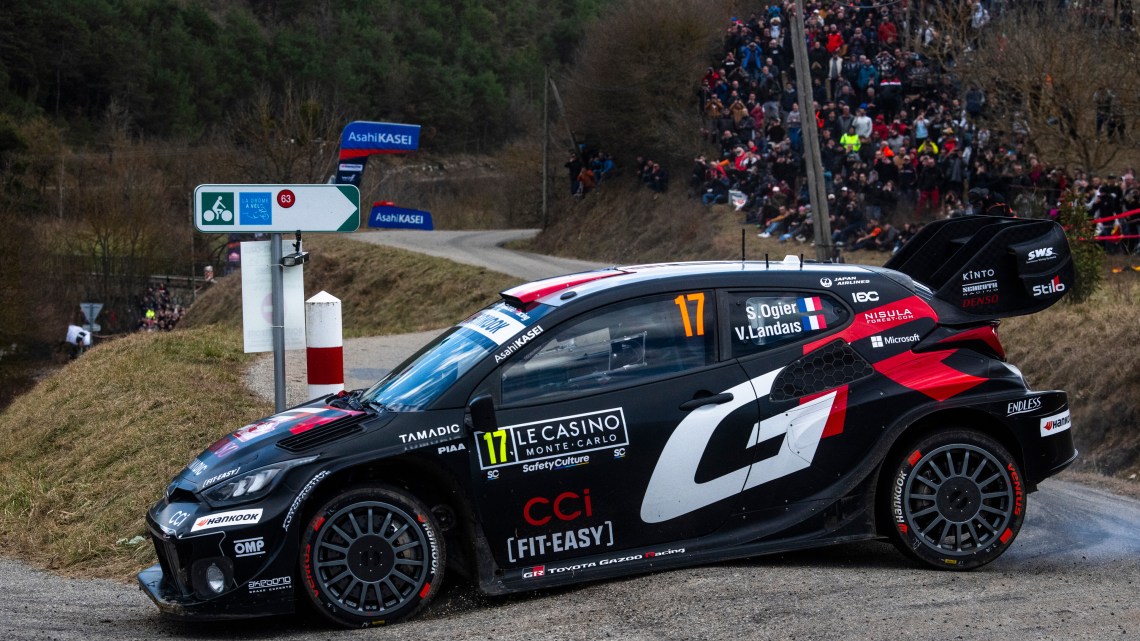 Sebastien Ogier inches towards 10th WRC Rallye Monte Carlo victory
