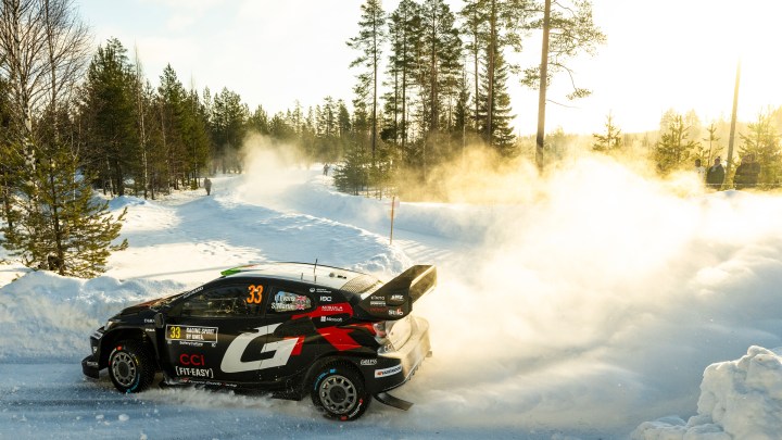 Evans leads penultimate day of WRC Rally Sweden 2025