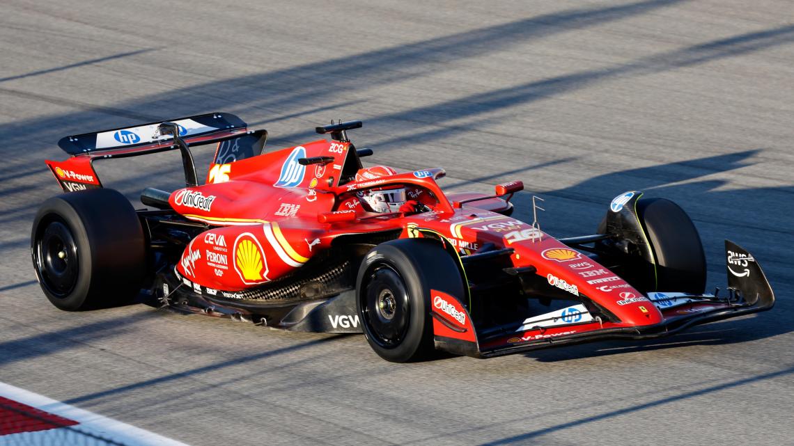 Leclerc fastest in final day of two day Pirelli test