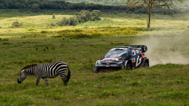 Who is driving at WRC Safari Rally Kenya 2025?