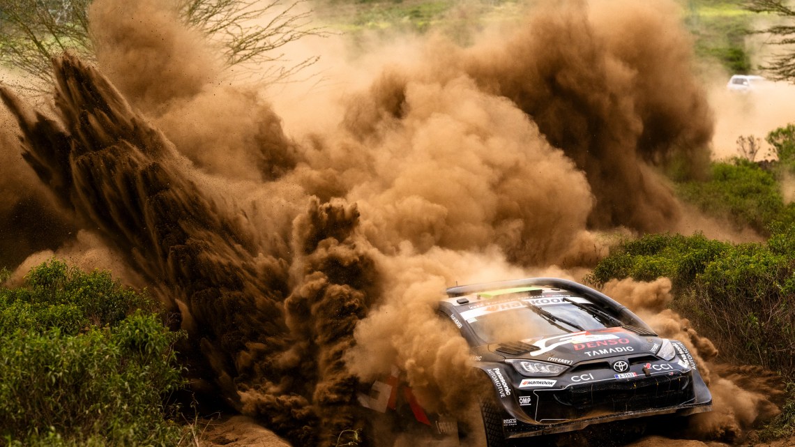 Evans remains WRC Safari Rally Kenya leader after day three
