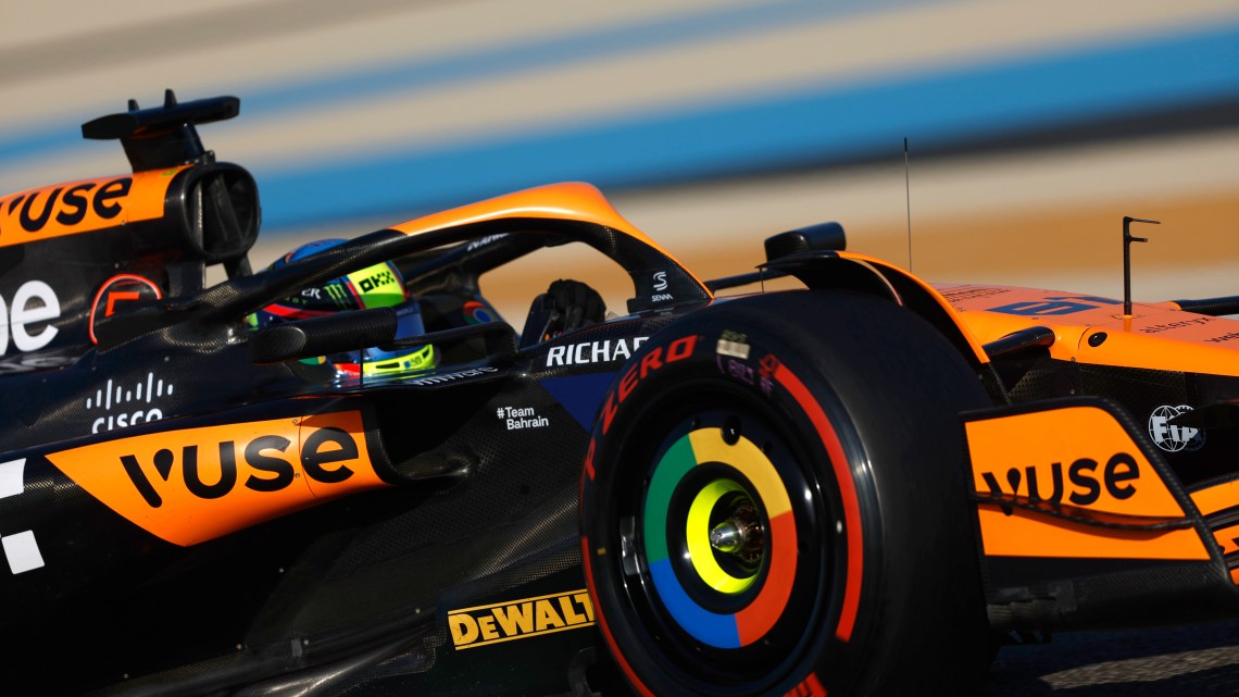 McLaren completes clean sweep with Piastri fastest in FP3 of Bahrain GP