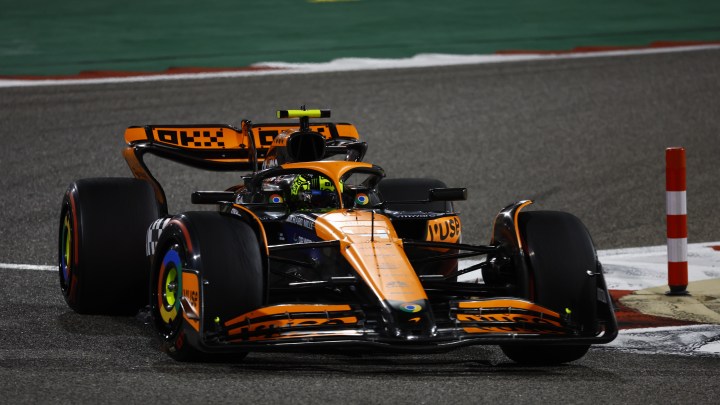 Norris heads Gasly after opening hour of Bahrain GP FP1