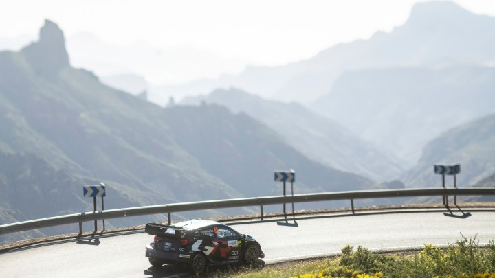 Kalle Rovanpera commands second day of WRC Rally Islas Canarias