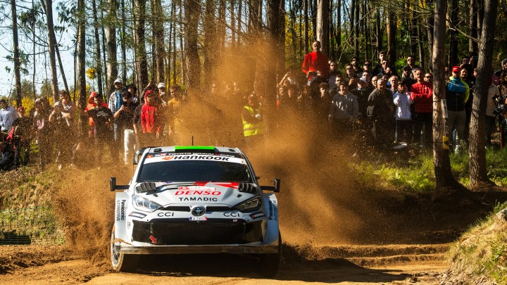 Evans takes overnight WRC Rally Portugal lead