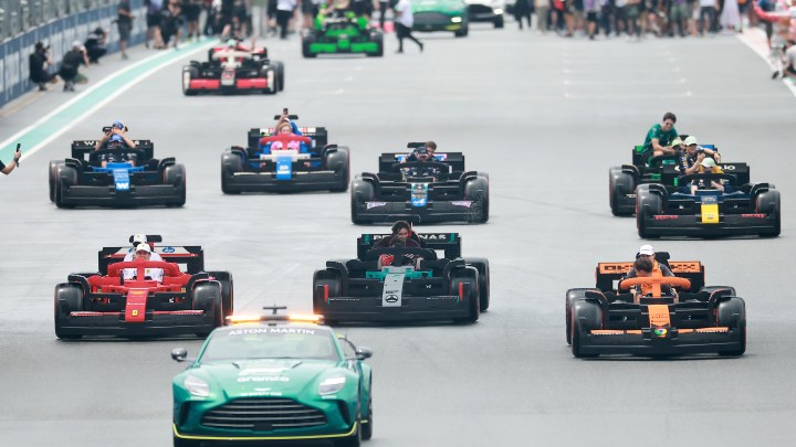 F1 reveals damages after Miami GP LEGO driver parade