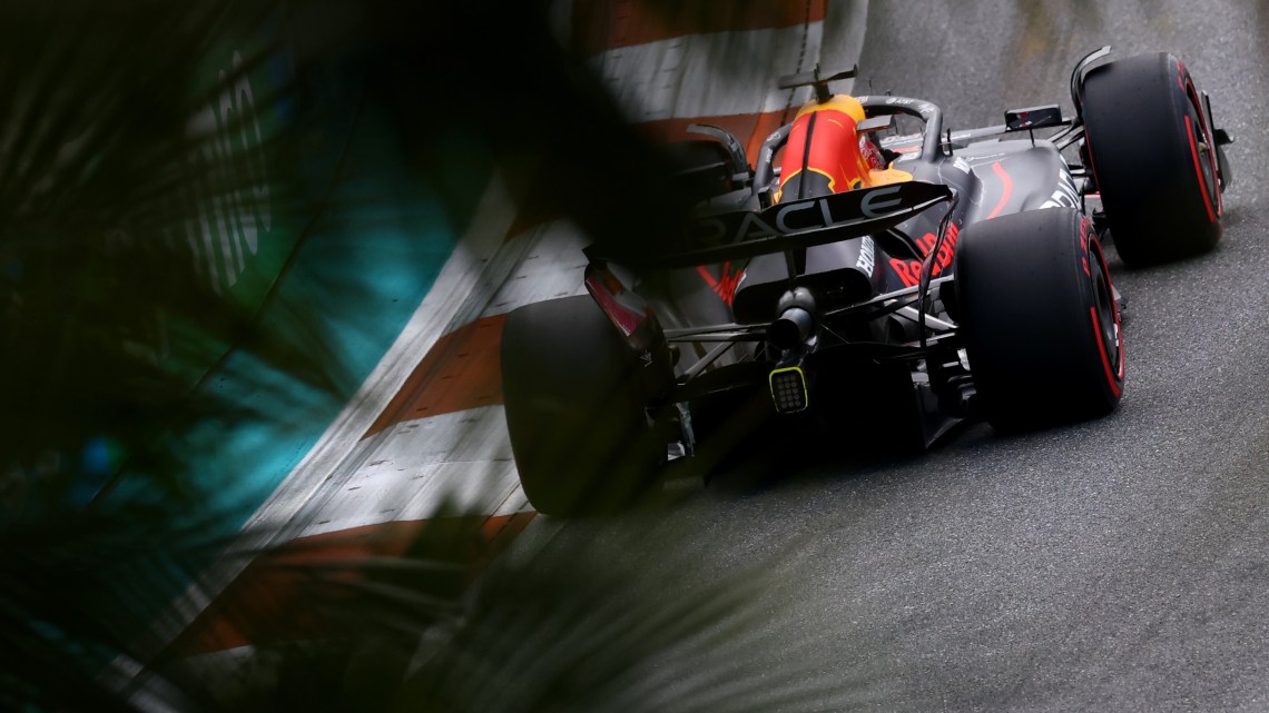 How does the grid line up for the Miami GP?