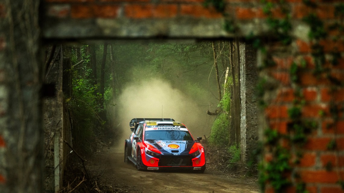 Tanak takes WRC Rally Portugal lead over Ogier