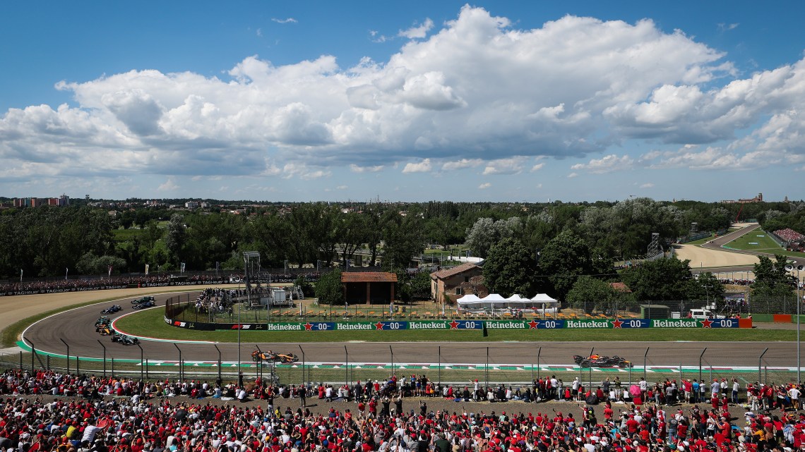 Who finished Where: Emilia-Romagna Grand Prix