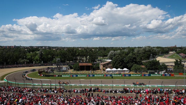Who finished Where: Emilia-Romagna Grand Prix