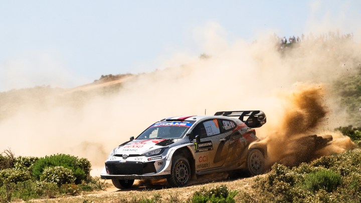Ogier survives brutal Friday to lead WRC Rally Italia Sardegna