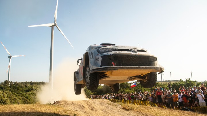 Ogier leads Tanak at WRC Rally Italia Sardegna as Fourmaux rolls