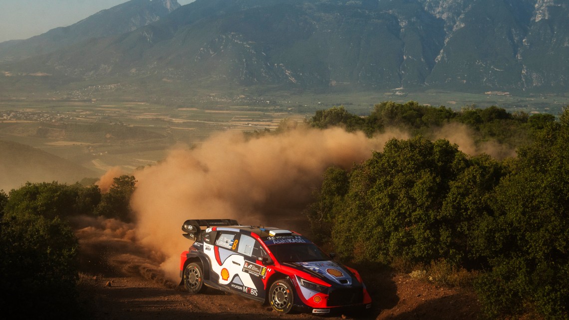 Rally Greece: Ogier and Tanak fastest after super special stage