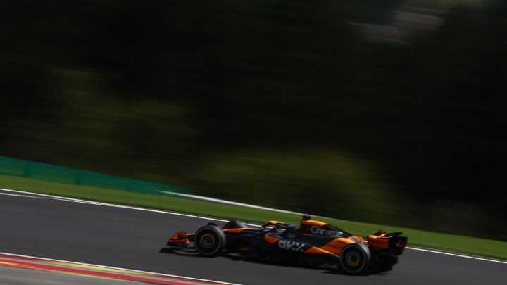 How does the grid line up for F1 Belgian Grand Prix Sprint?