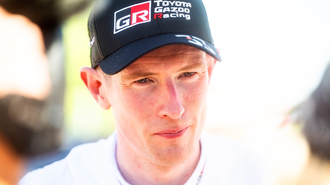 Evans hoping for some rain to help open the road at Rally Estonia