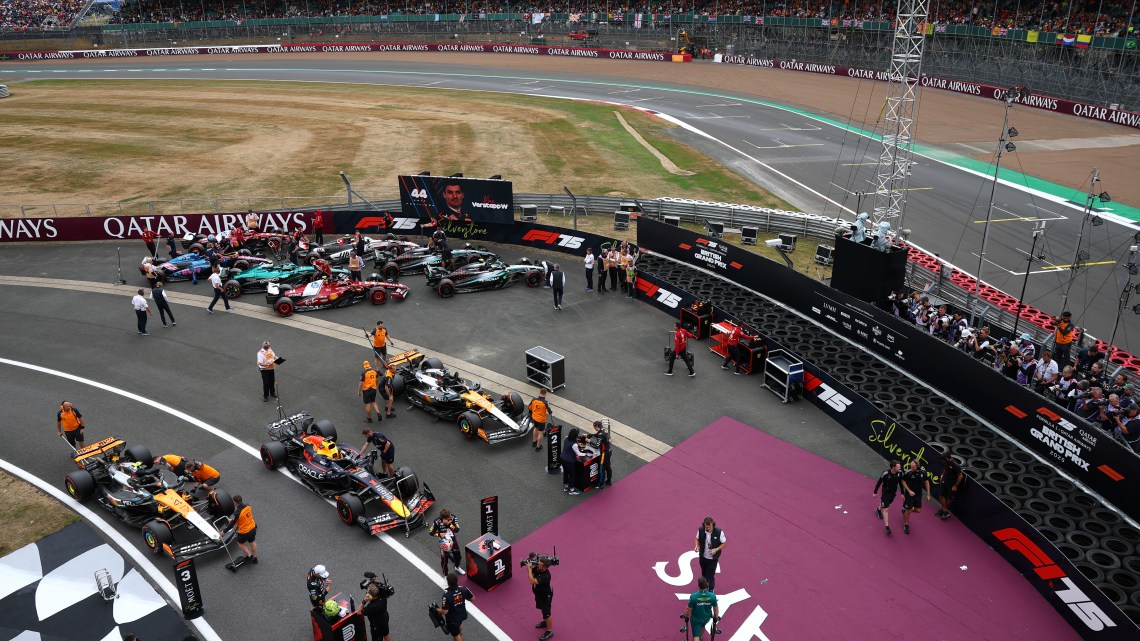 How the grid lines up for the British GP with penalties applied