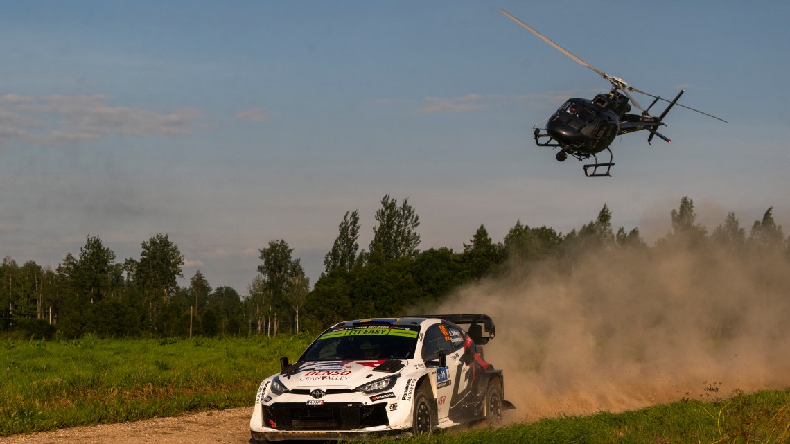 Oliver Solberg one stage away from WRC victory at Rally Estonia