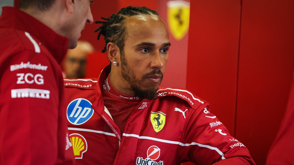 Lewis Hamilton tops FP2 at Azerbaijan Grand Prix leading Ferrari 1-2