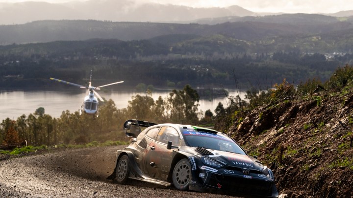 Elfyn Evans leads Rally Chile after Saturday morning