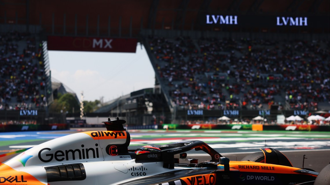 Lando Norris takes Mexico City Grand Prix pole as Oscar Piastri takes title blow