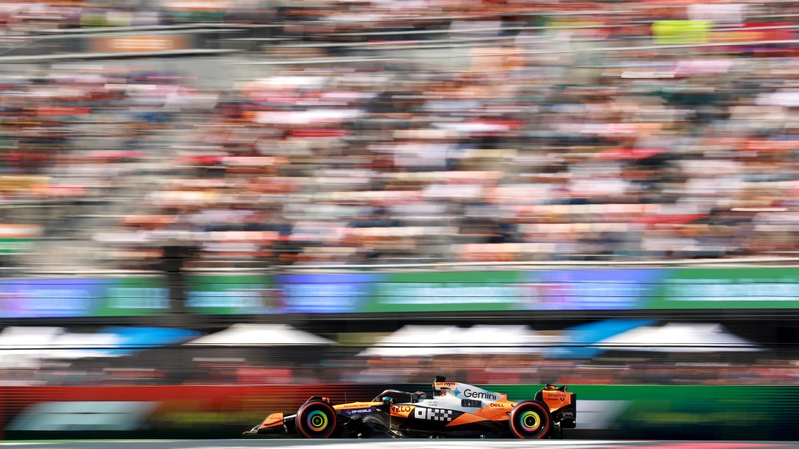 Who finished where at the Mexico City Grand Prix?