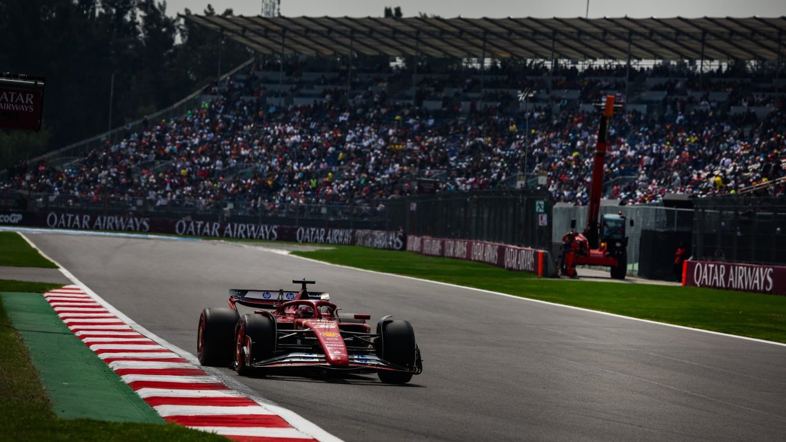 Charles Leclerc goes fastest Mexico City Grand Prix FP1