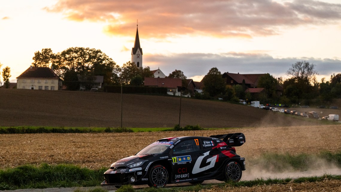 Sebastien Ogier takes overnight lead of WRC Central European Rally