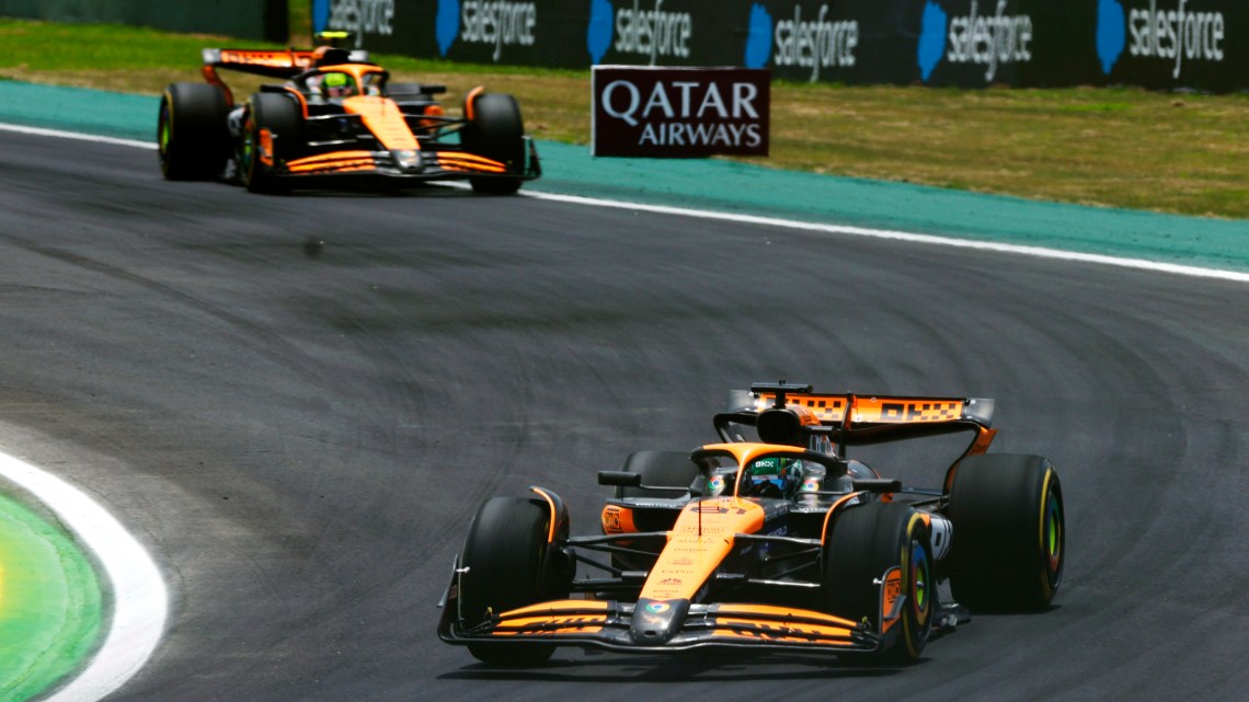 Norris pips Piastri in solo practice at Sao Paulo Grand Prix