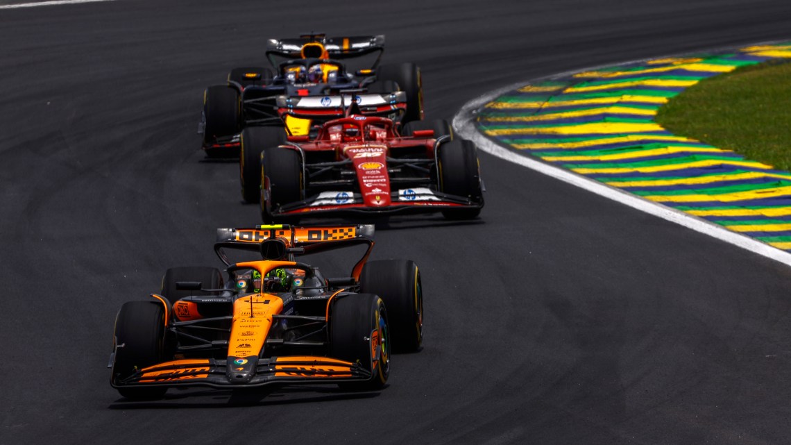 Norris seals Sao Paulo GP sprint pole as Antonelli starts second