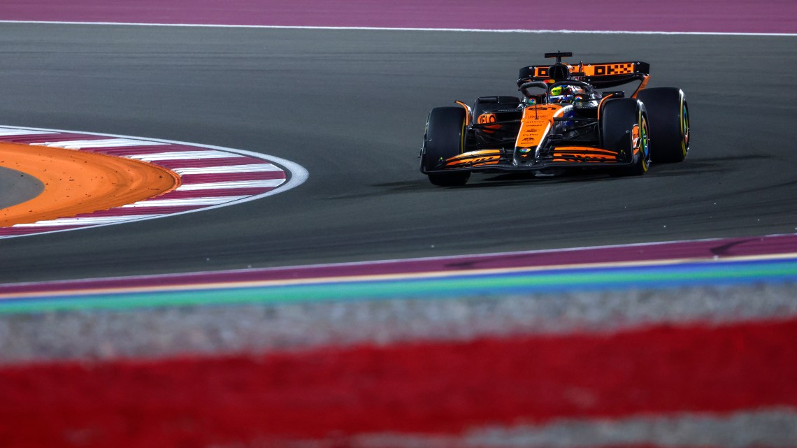Oscar Piastri tops practice in Qatar Grand prix ahead of sprint qualifying