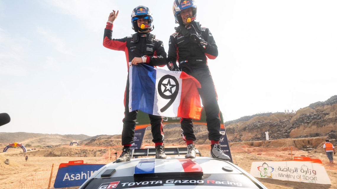 Sebastien Ogier has clinched ninth title as Thierry Neuville takes Saudi Arabia win