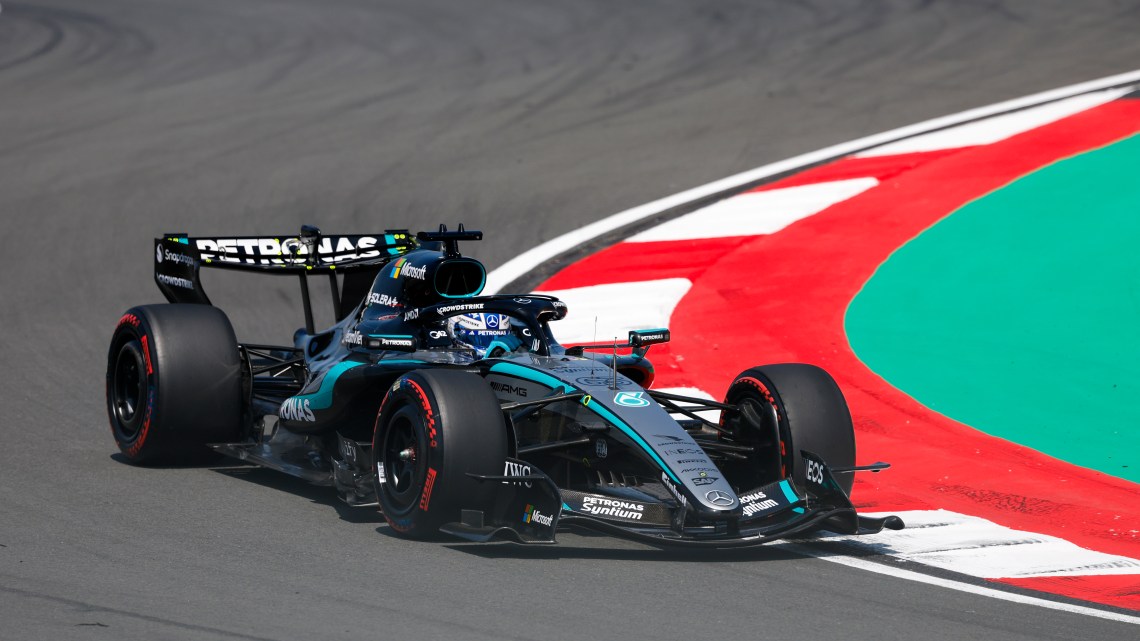 George Russell claims sprint victory at Chinese Grand Prix