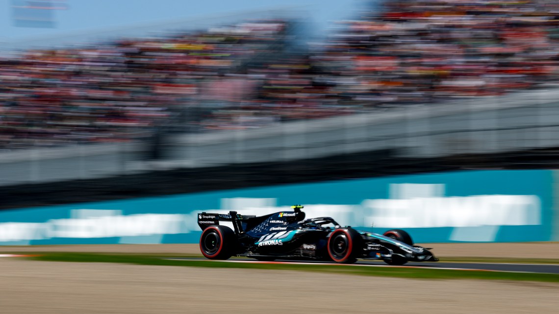 Kimi Antonelli heads Mercedes lock out at Japanese GP