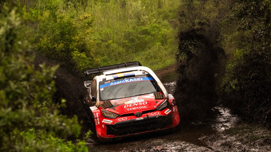 Solberg heads Safari Rally Kenya after a chaotic Saturday morning