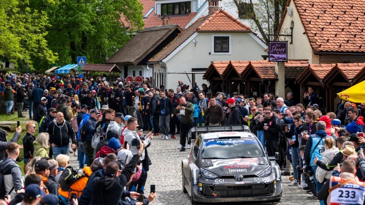 What is the WRC Croatia Rally stage itinerary?