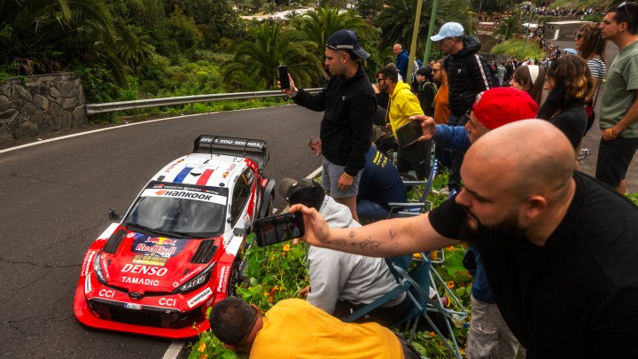Sebastien Ogier tops morning loop of WRC Rally Islas Canarias day 2