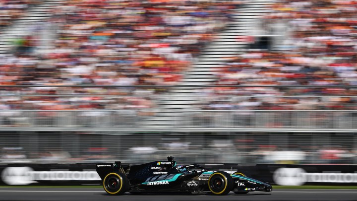 Russell hails Mercedes upgrade push after Canadian Sprint pole