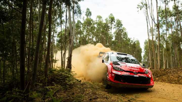 Oliver Solberg takes lead Rally Portugal ahead of Sebastien Ogier