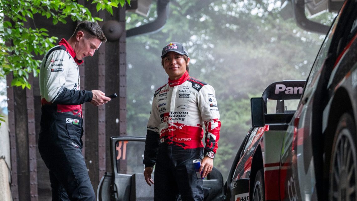 Elfyn Evans tops opening day of Rally Japan ahead of Oliver Solberg