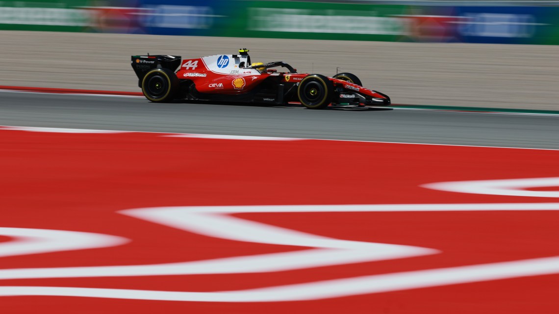 Lewis Hamilton takes maiden Ferrari grand prix win at Barcelona-Catalunya
