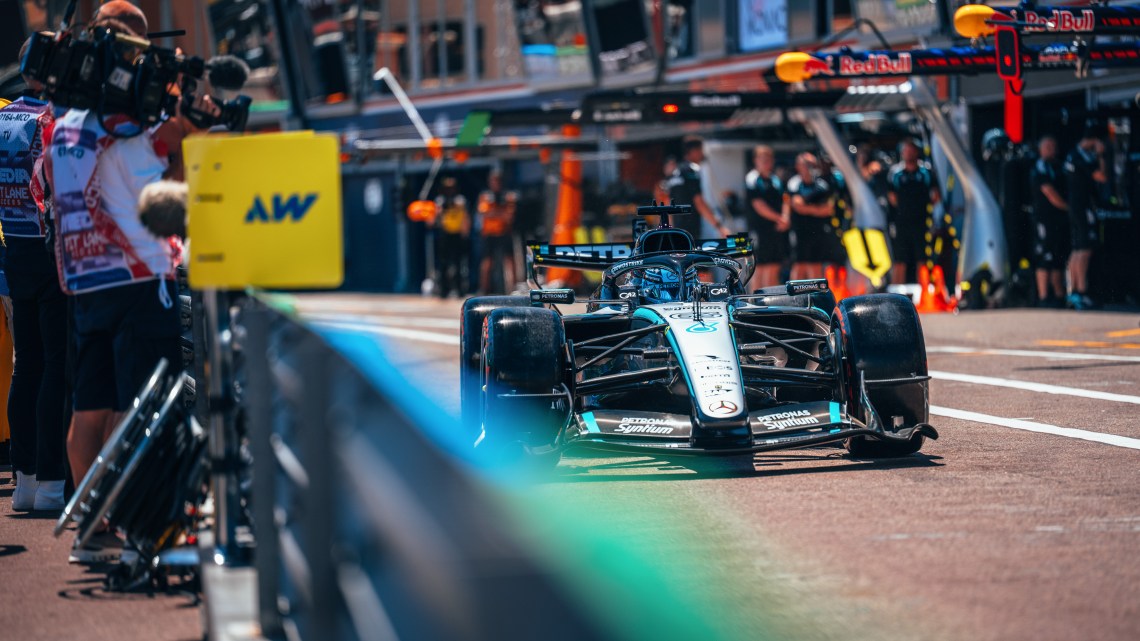 ‘It didn’t click’ Russell says after qualifying P6 for Monaco GP