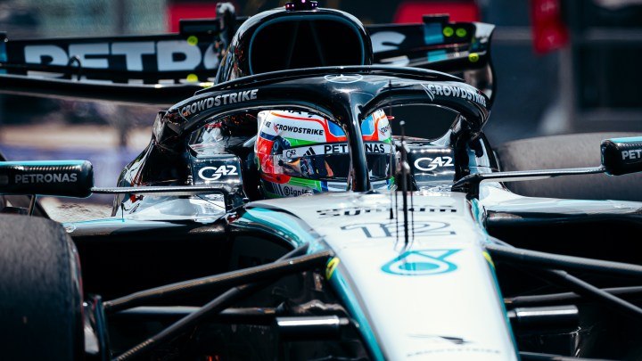Kimi Antonelli wins Belgian Grand Prix as Russell crashes out