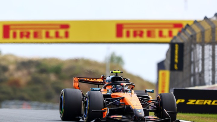 Lando Norris seals Dutch Grand Prix pole ahead of George Russell
