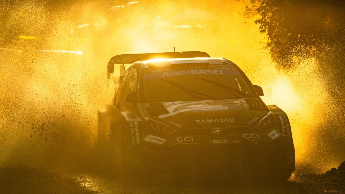 Takamoto Katsuta tops shakedown test at WRC Rally del Paraguay