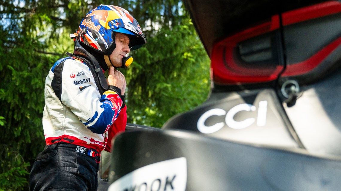 Sebastien Ogier gives update after Rally Finland crash